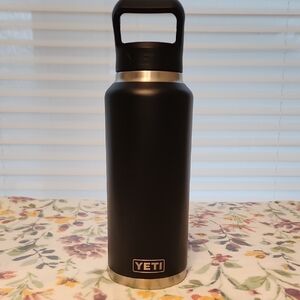 YETI Matte Black Insulated Bottle